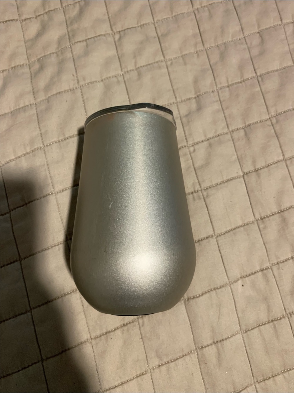 Stainless steel wine tumbler